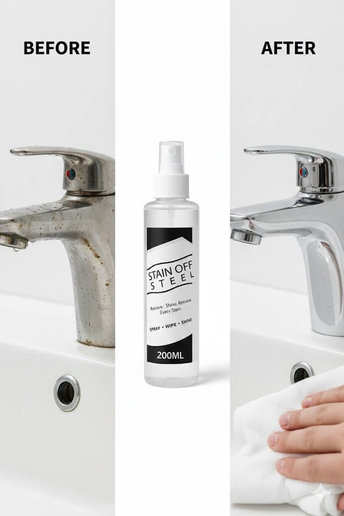 ALLOCLEAN stain oFF steel spray 200ml